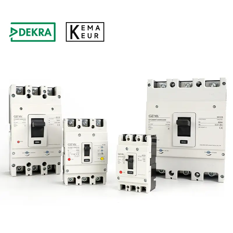 GYCM8 Moulded Case Circuit Breaker 10A-2000A DEKRA&KEMA
